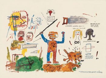 Jean-Michel-Basquiat - work on paper